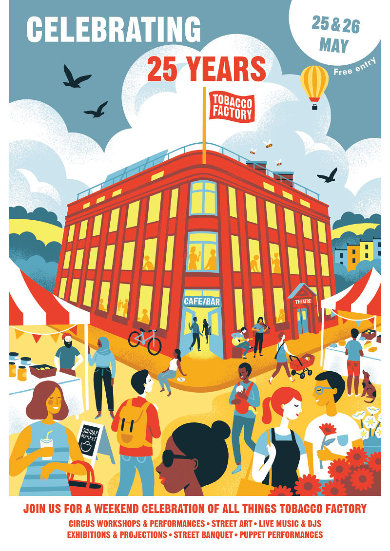 Celebrating 25 Years Of Tobacco Factory at The Tobacco Factory