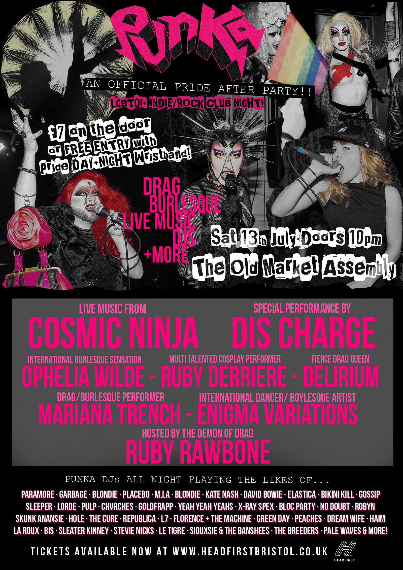 Punka - An Official Bristol Pride After Party at The Old Market Assembly