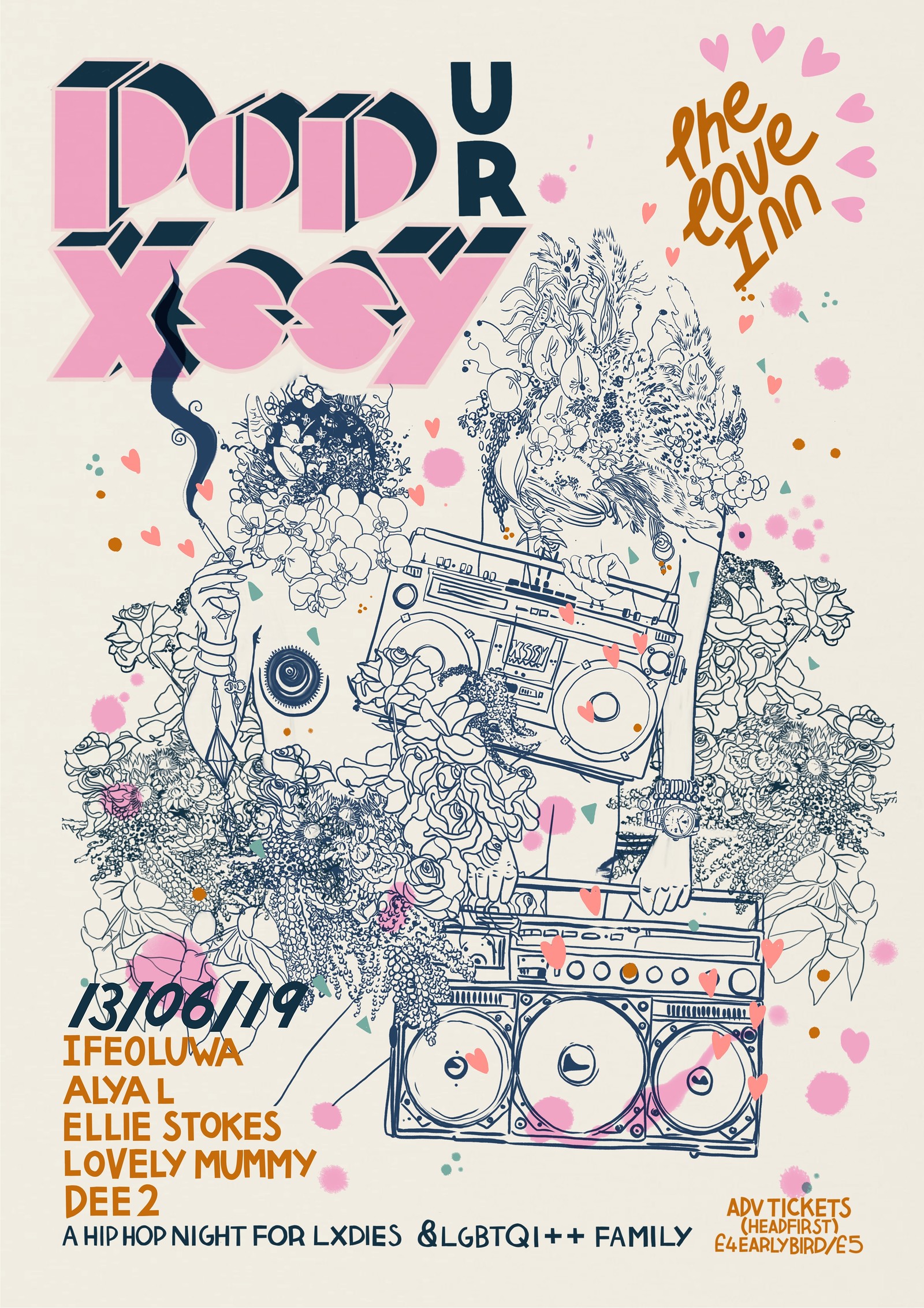 Pop ur Xssy at The Love Inn