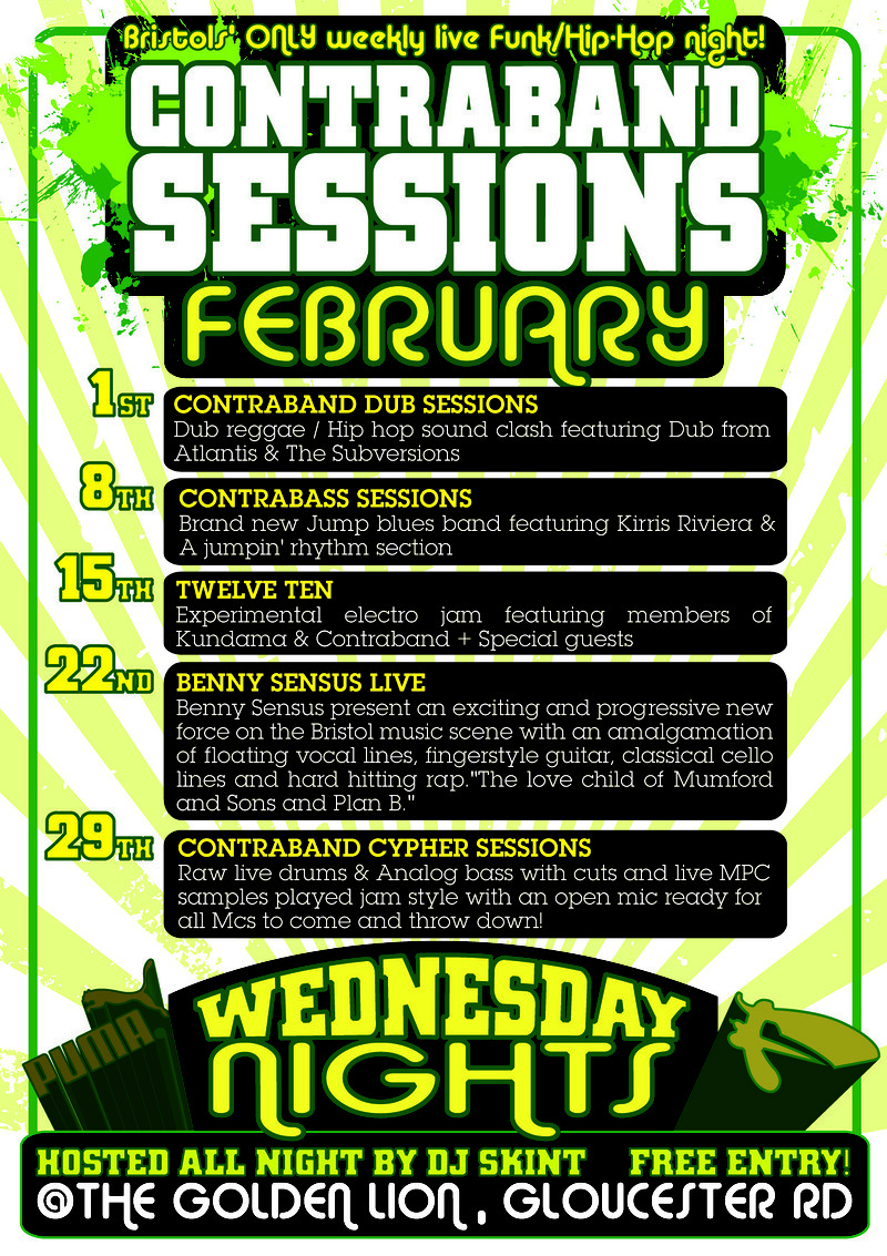 Contraband Sessions at The Golden Lion