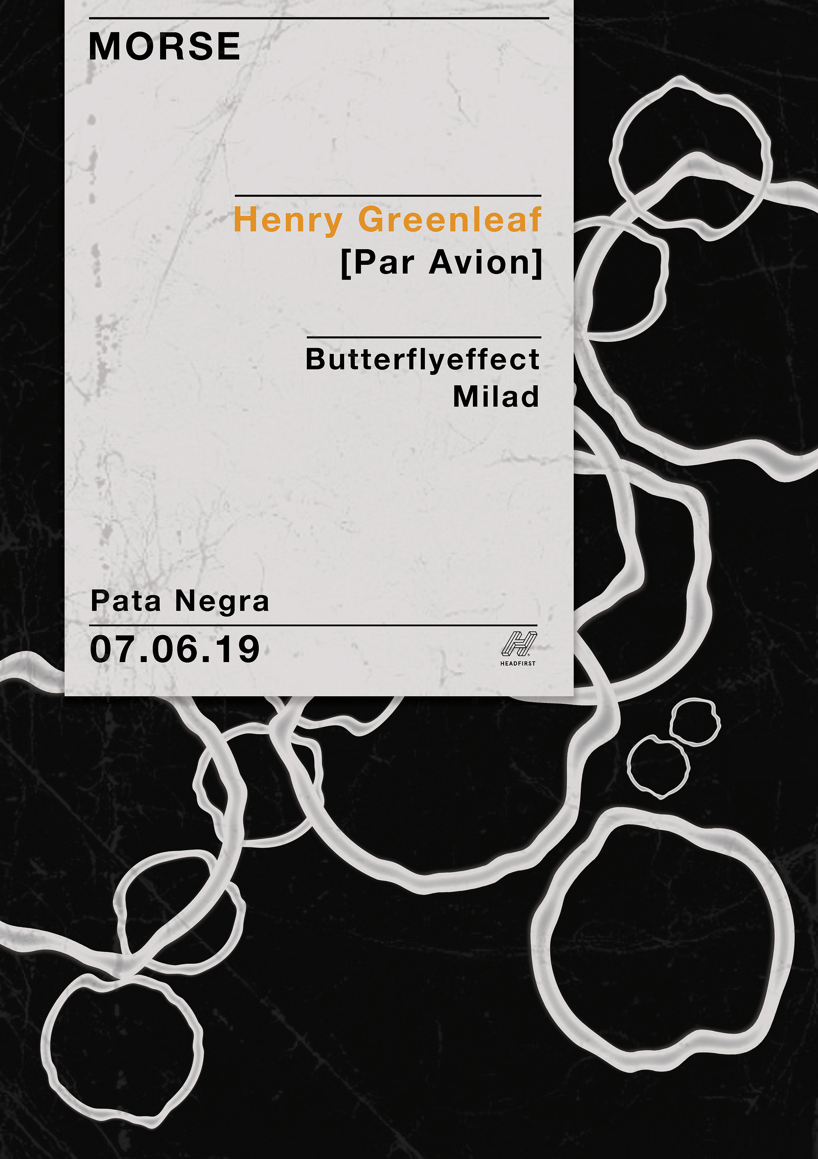 Morse: Henry Greenleaf at Pata Negra