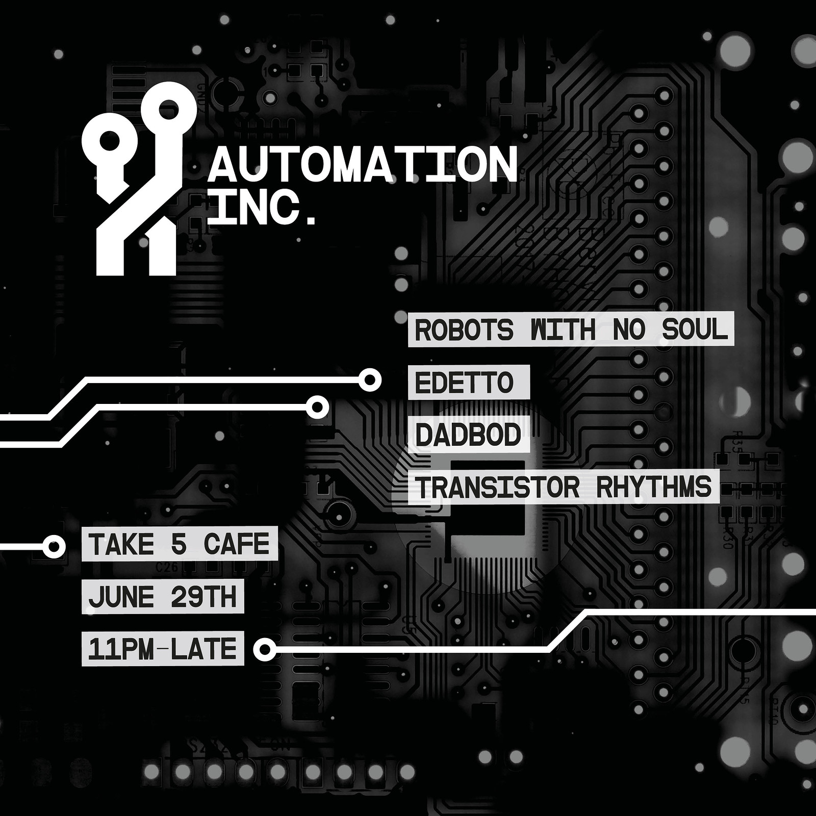 Automation Inc at Take Five Cafe