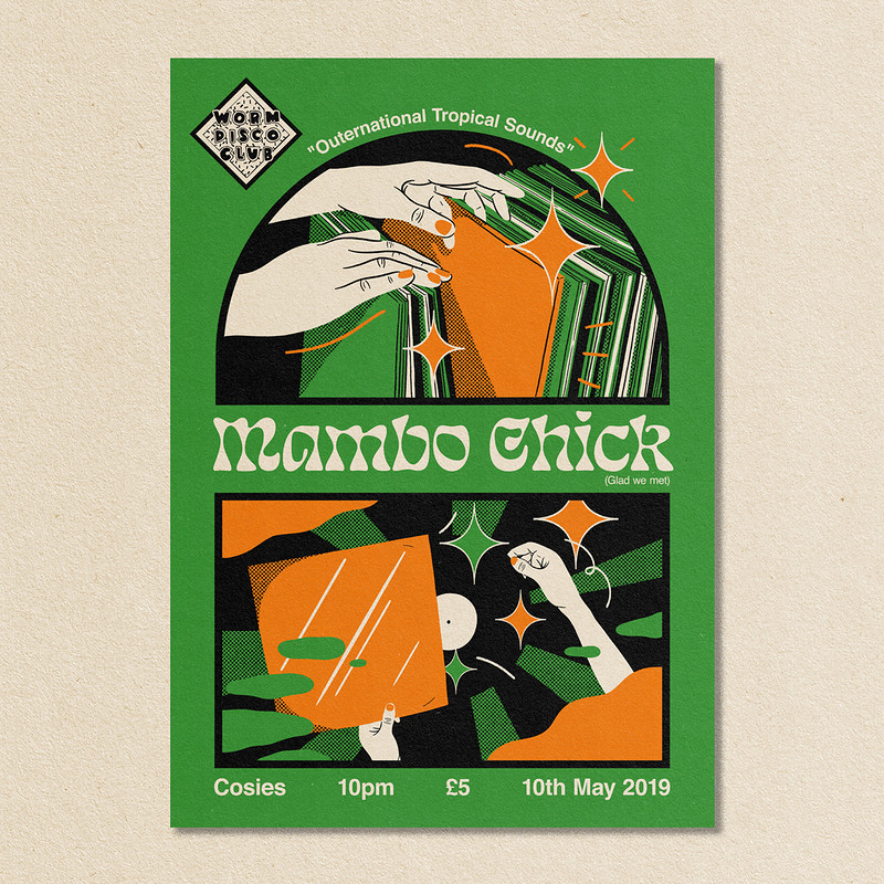 Worm Disco Club at Cosies w/Mambo Chick at Cosies