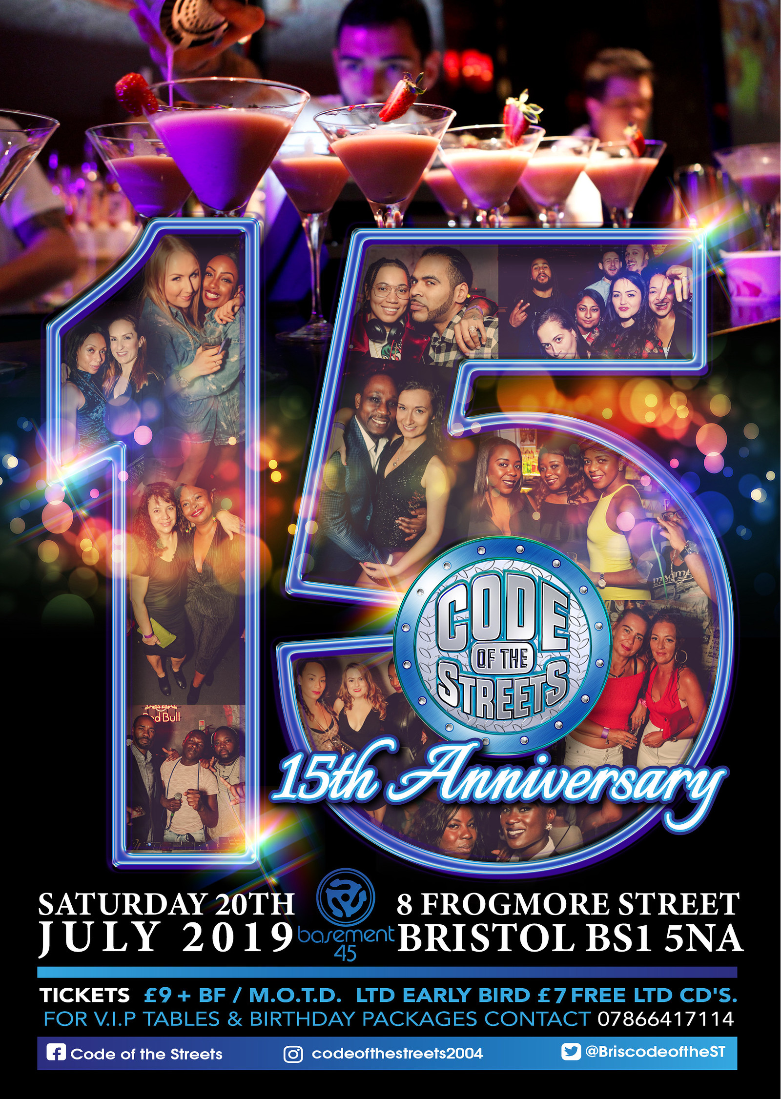 Code of the Streets 15th Anniversary at Basement 45