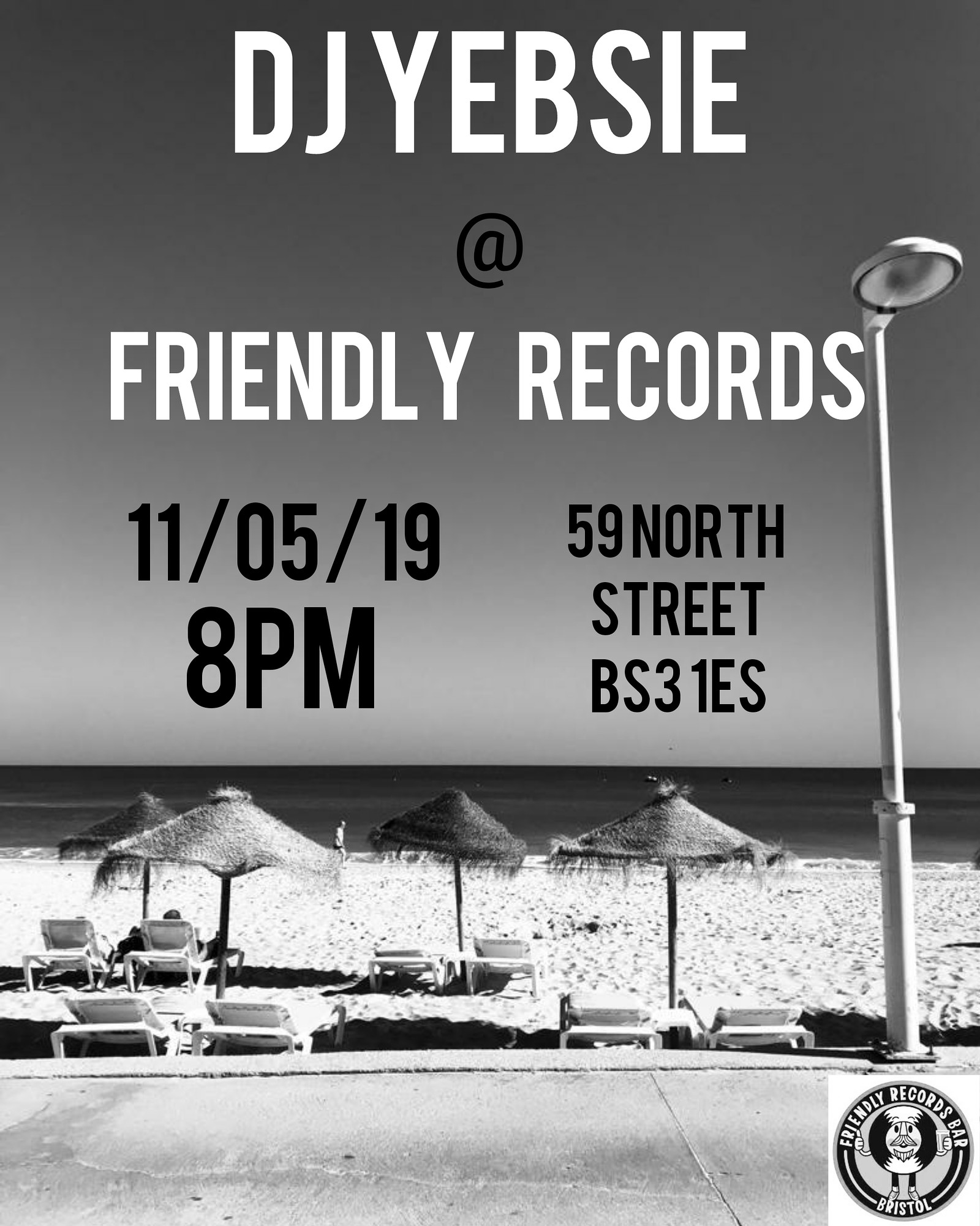 DJ Yebsie @ Friendly Records Bar at Friendly Records Bar