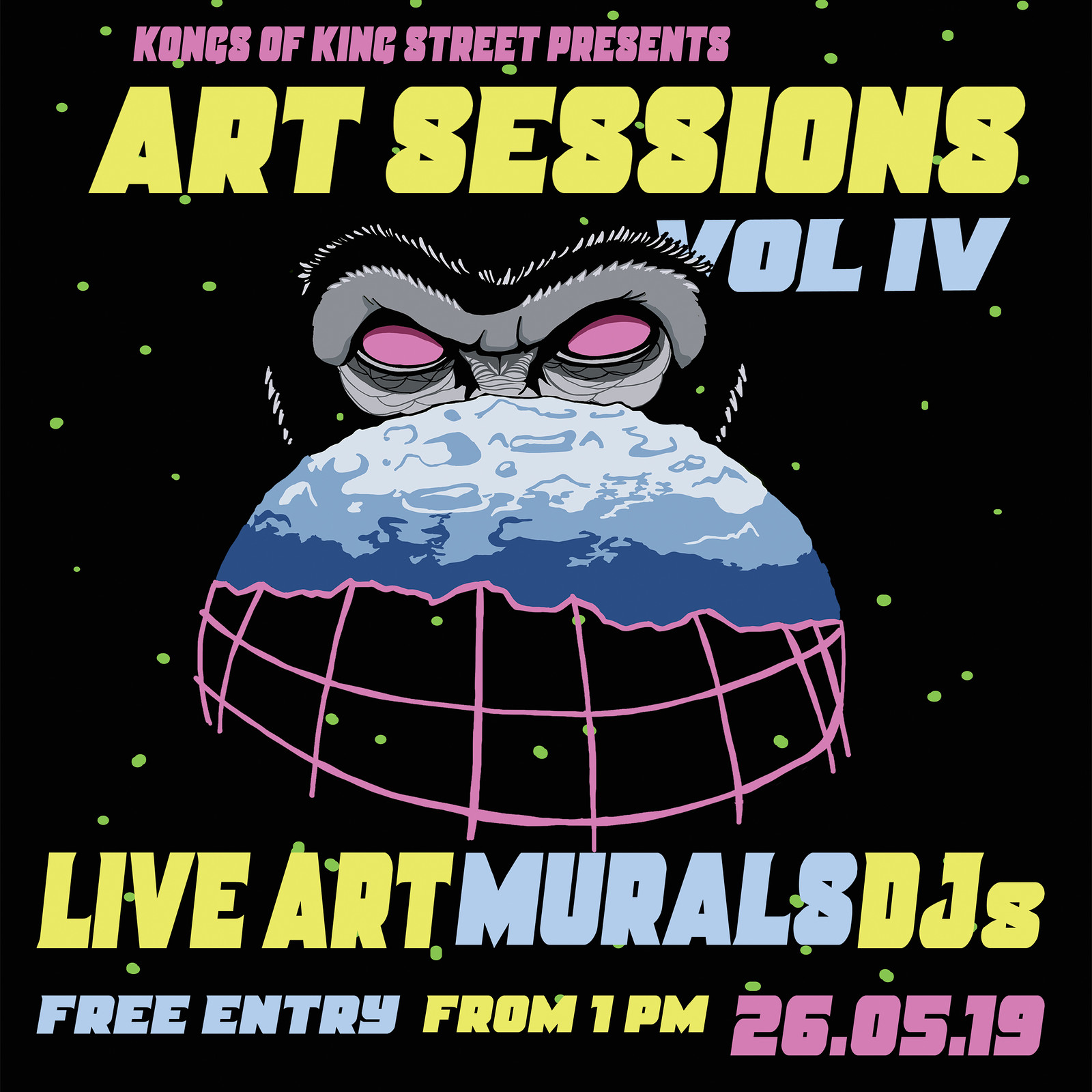 Art Session: Vol IV at Kongs of King Street, Bristol