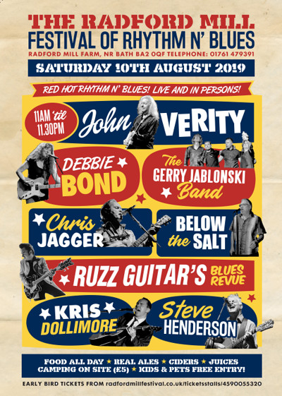 Radford Mill Festival of Rhythm & Blues at Radford Mill Farm