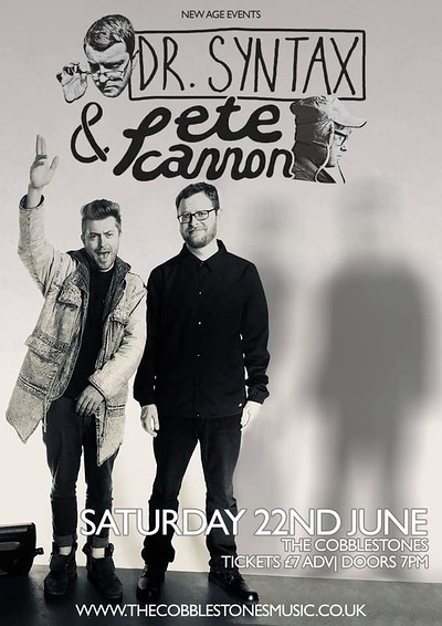 Dr Syntax & Pete Cannon at The Cobblestones, Bridgwater