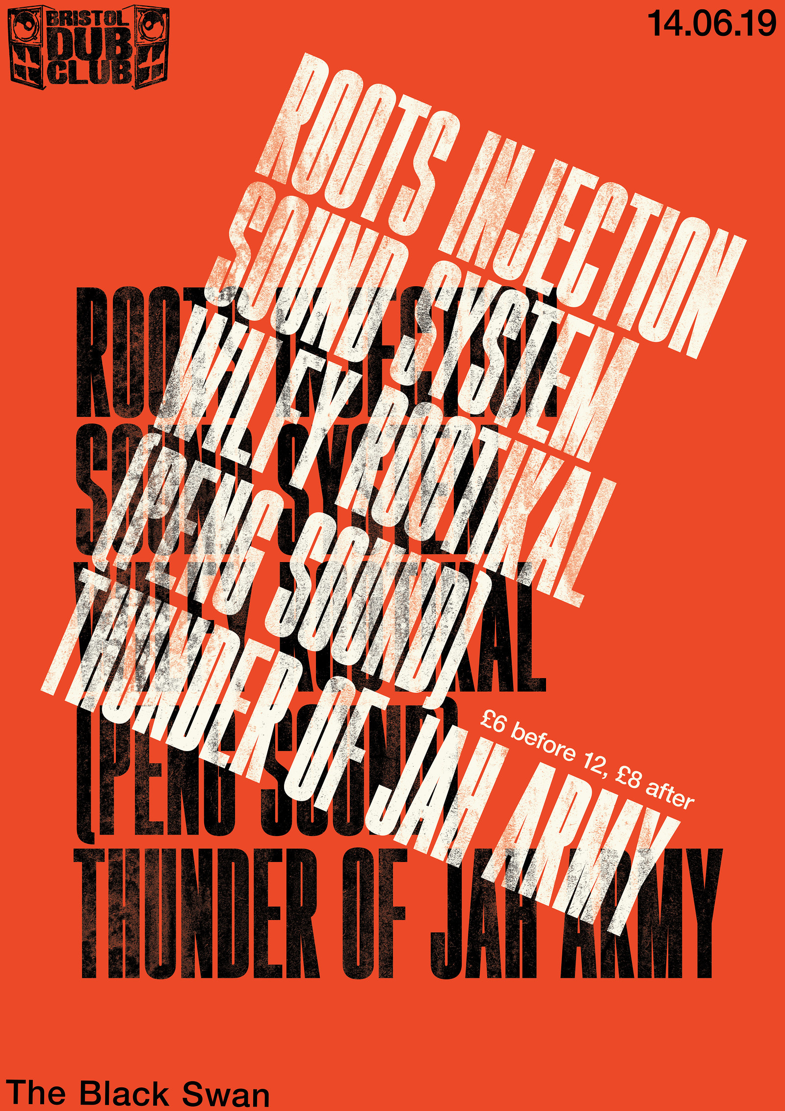Bristol Dub Club: Roots Injection Sound + Guests at The Black Swan