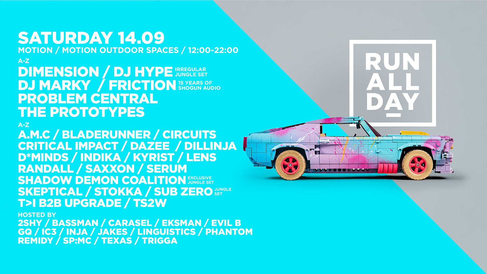 RUN ALL DAY - Weekend Two at Motion