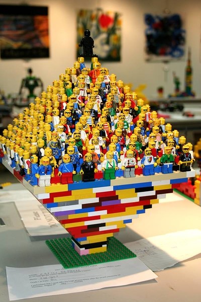 Lego Competition at The Bag of Nails