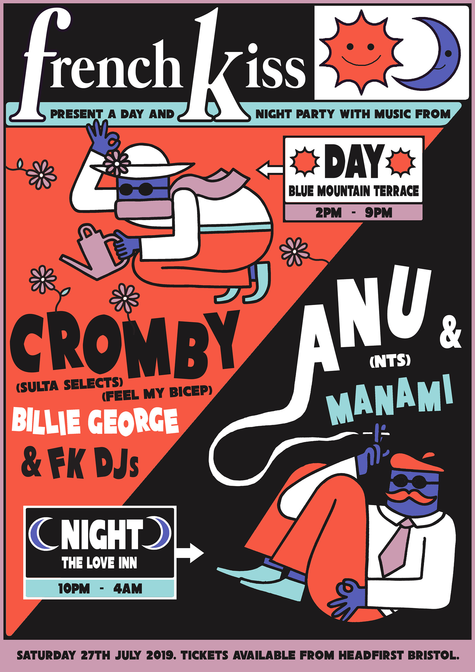 French Kiss Summer Party: Day & Night at Blue Mountain