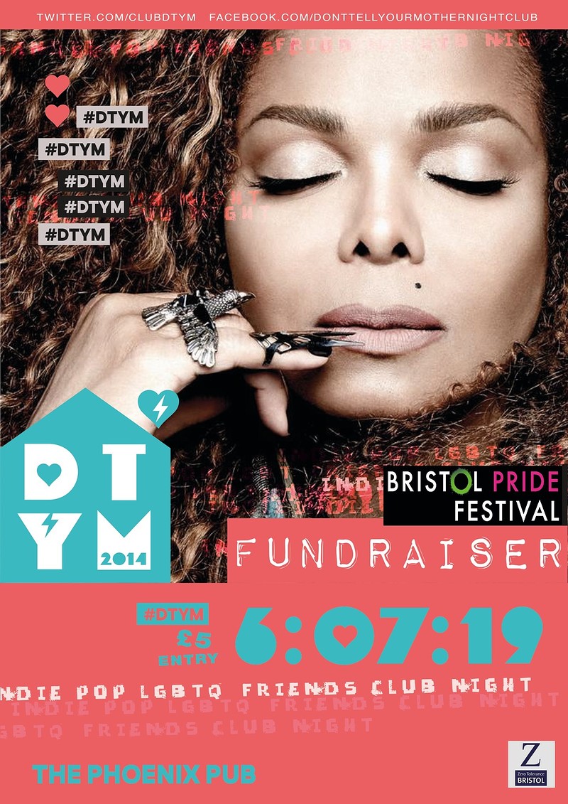 DTYM Bristol Pride Fun - Saturday 6th JULY at The Phoenix