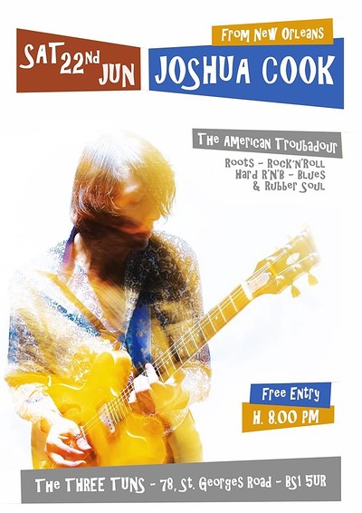 Joshua Cook at The Three Tuns at The Three Tuns