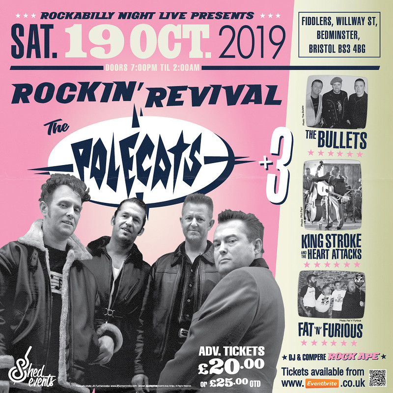 Polecats plus 3 at Fiddlers