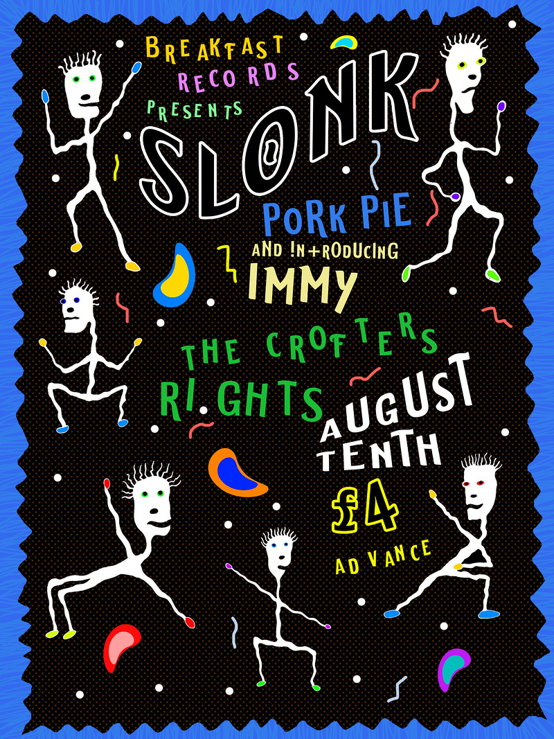 SLONK, Pork Pie & Immy at Crofters Rights