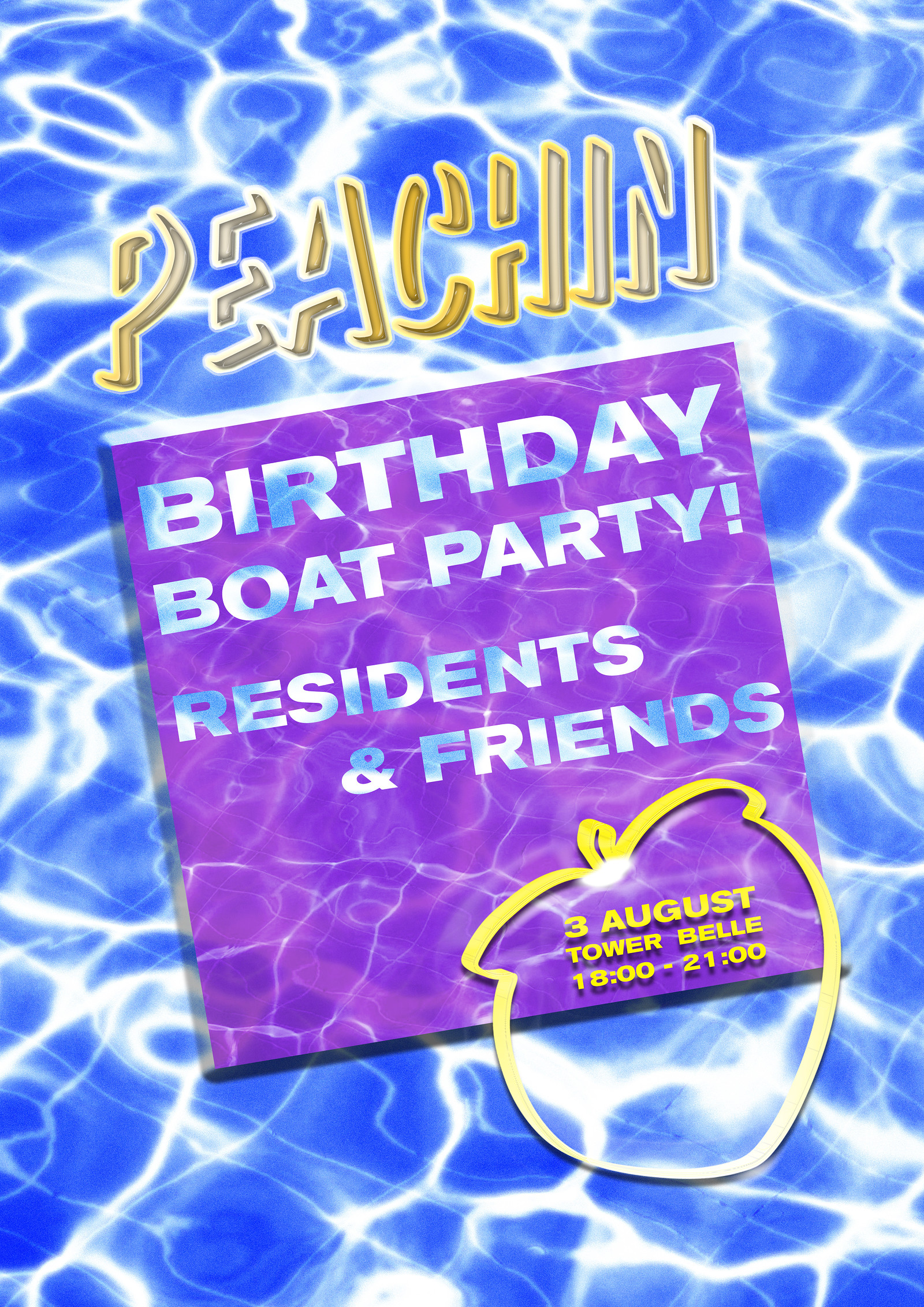 Peachin' Birthday Boat Party at Tower Belle Boat