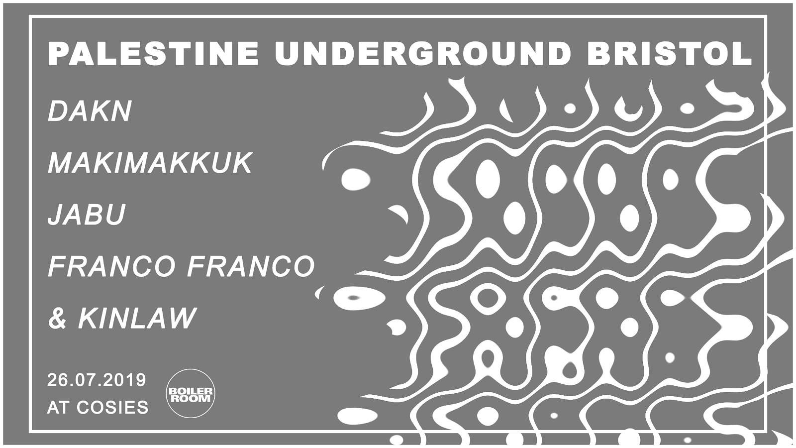 Palestine Underground at Cosies