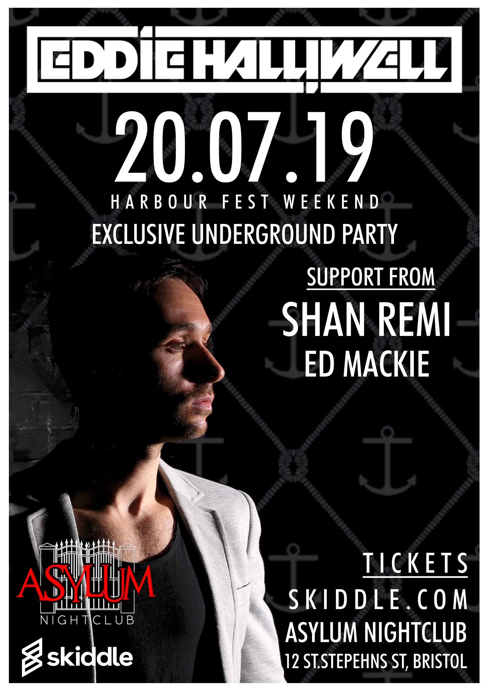 Eddie Halliwell @ Asylum at Asylum Nightclub