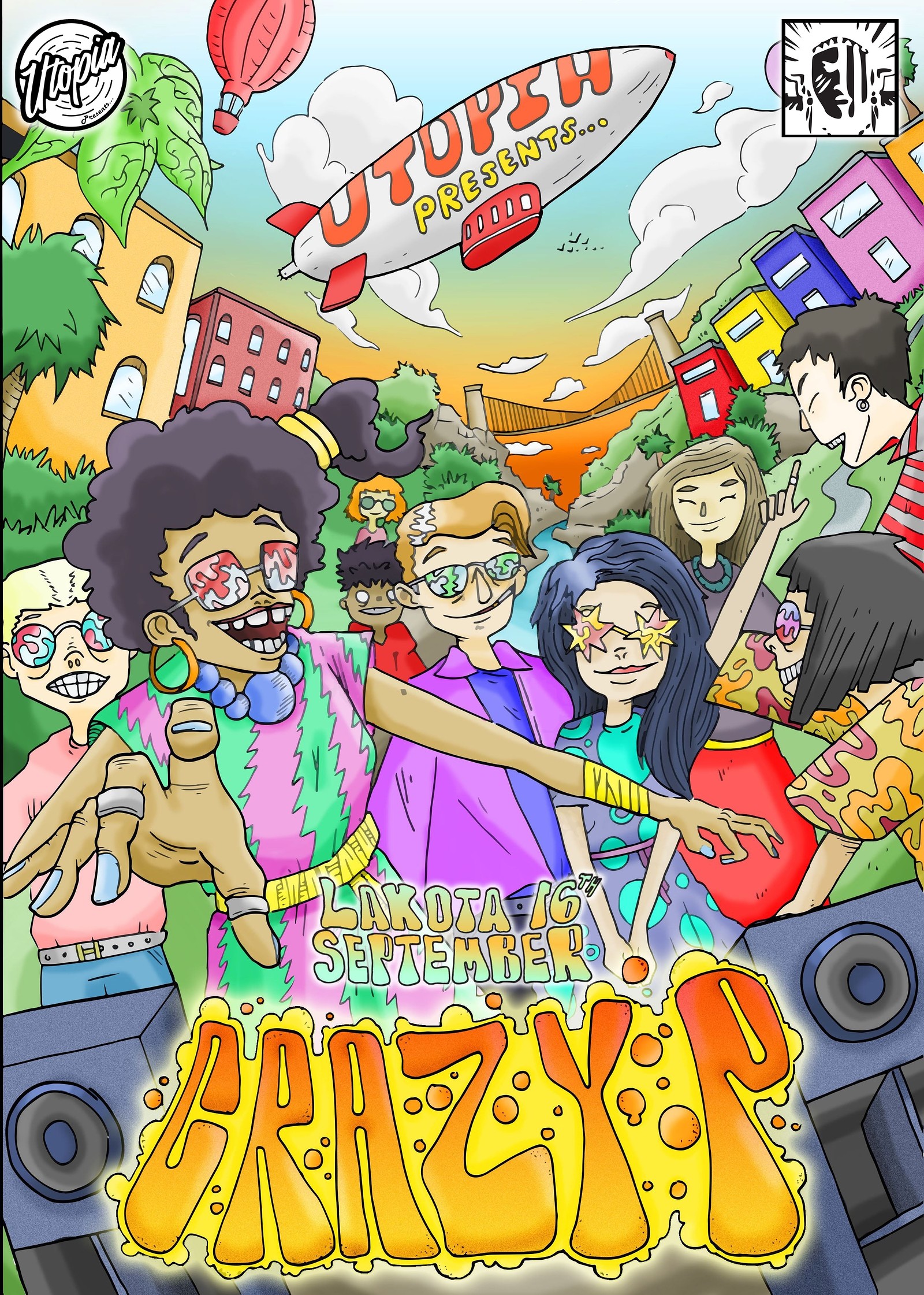 Utopia Presents: Crazy P at Lakota