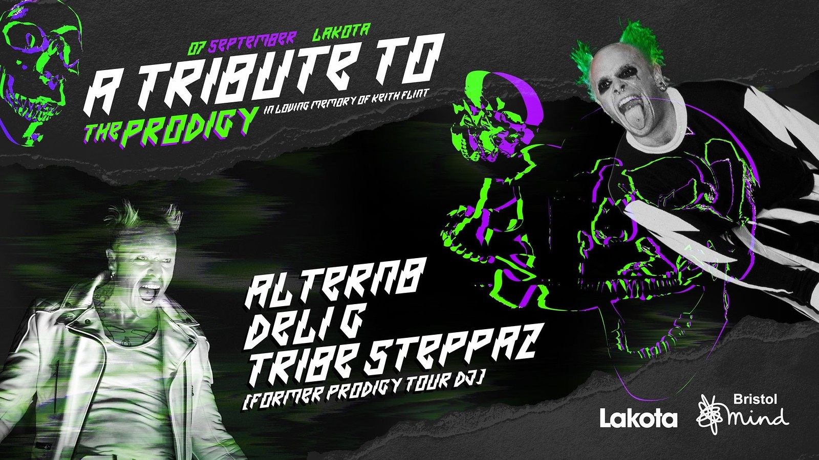 A Tribute to Keith Flint at Lakota