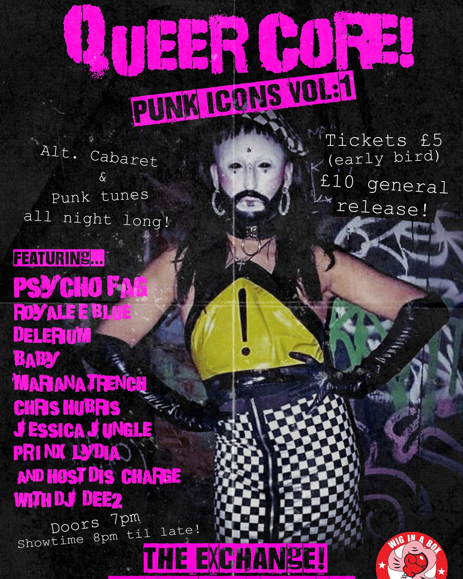 Queer Core - Alt. Cabaret at Exchange