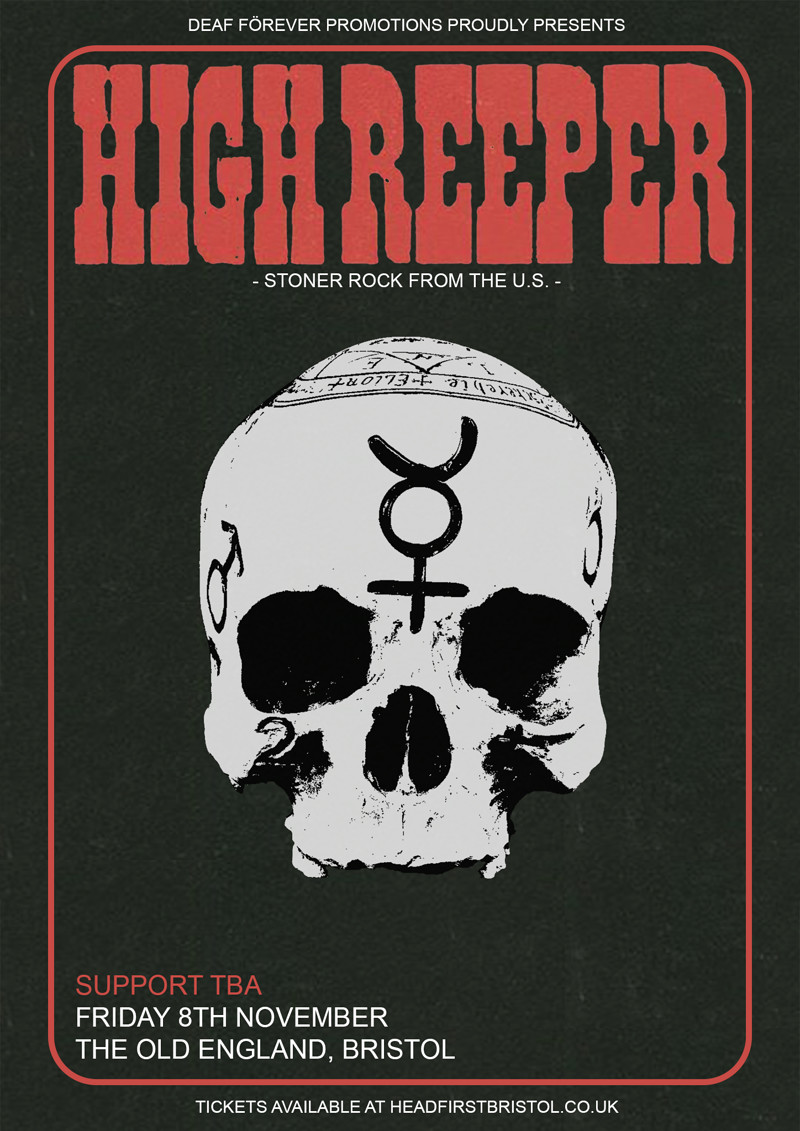 High Reeper  // Eyes Fly // Kong s at The Old England Pub