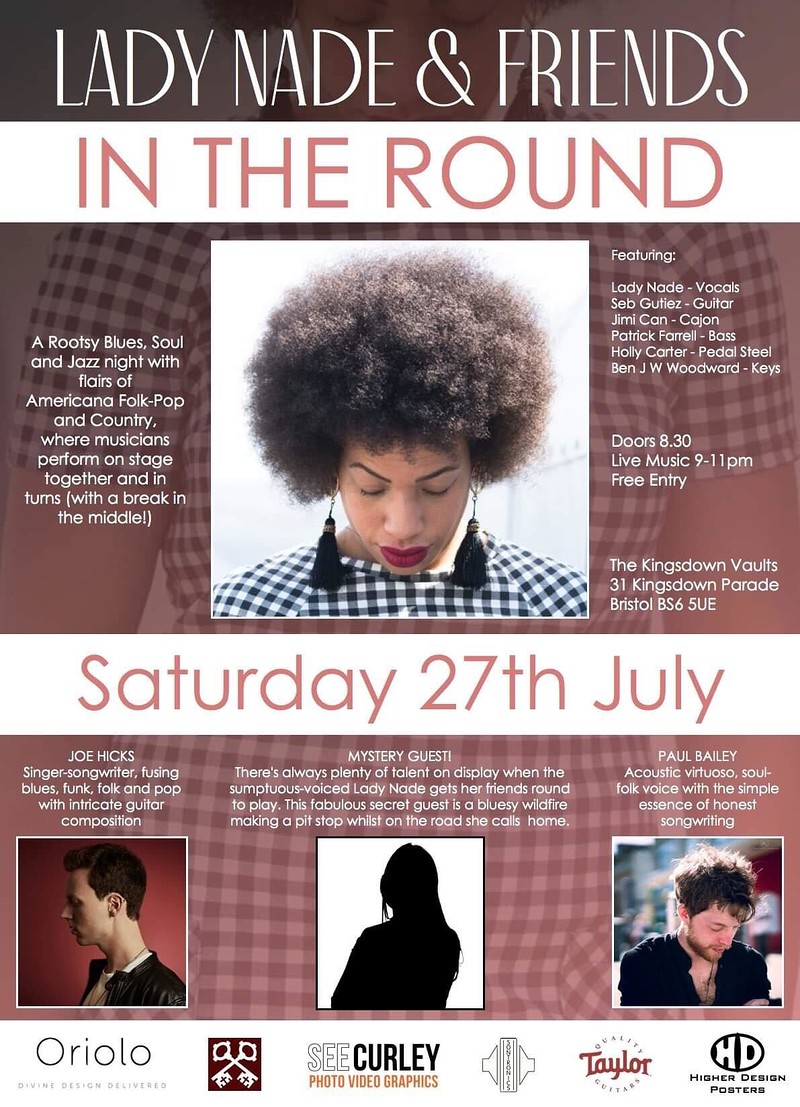 Lady Nade & Friends - in the round at Kingsdown Vaults