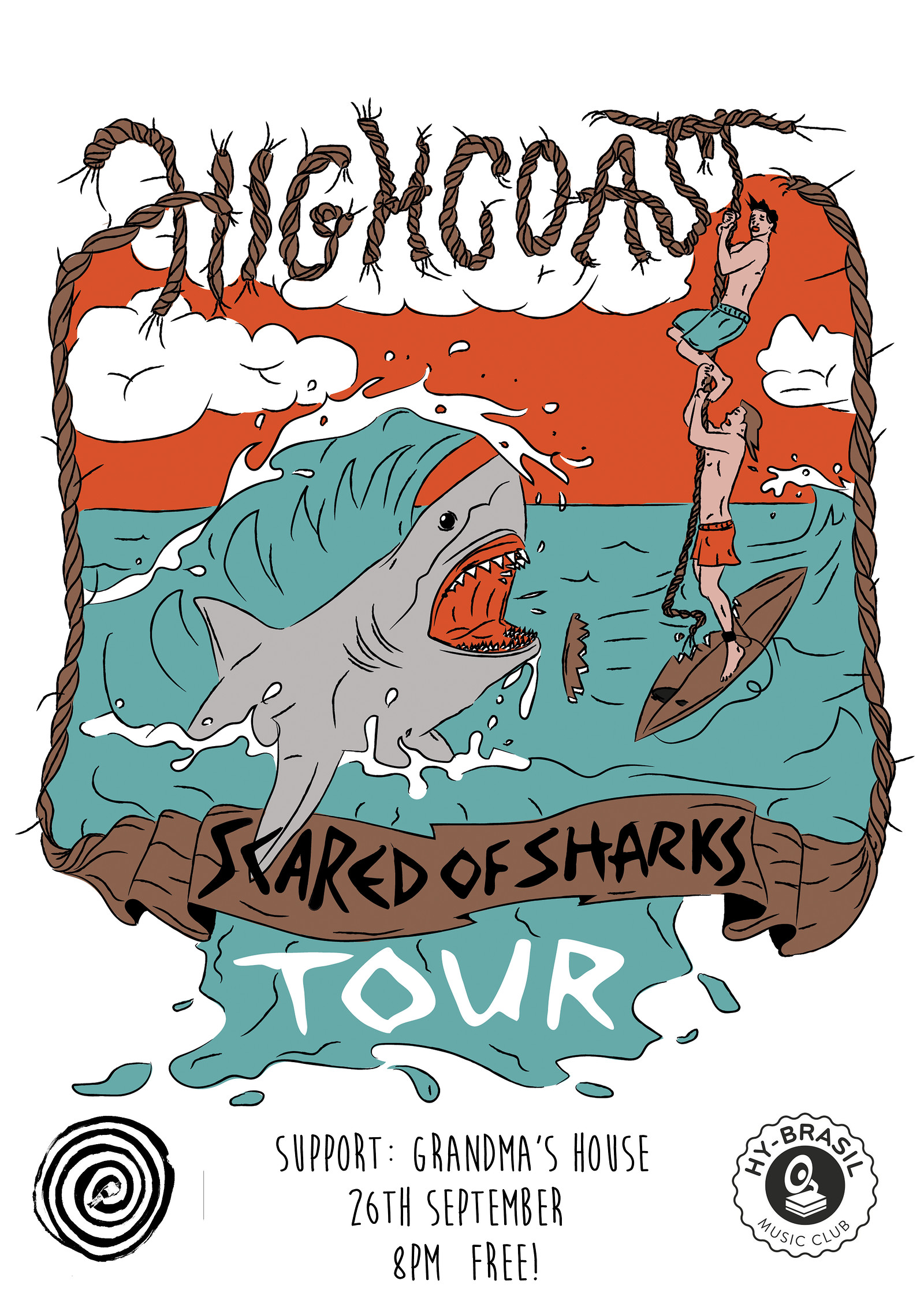 highcoast, Grandma's House & Kimbo Nice at Hy-Brasil Music Club