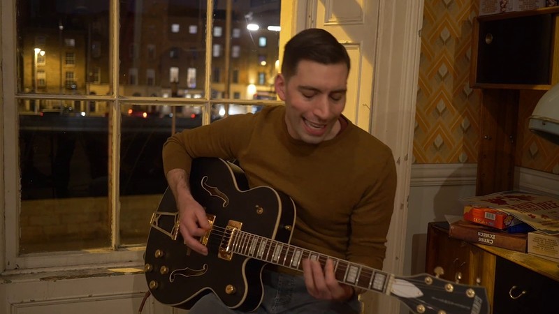 Stu Daly + Erica Freas at Cafe Kino