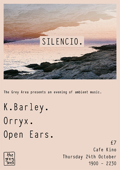 Silencio. An evening of ambient music at Cafe Kino