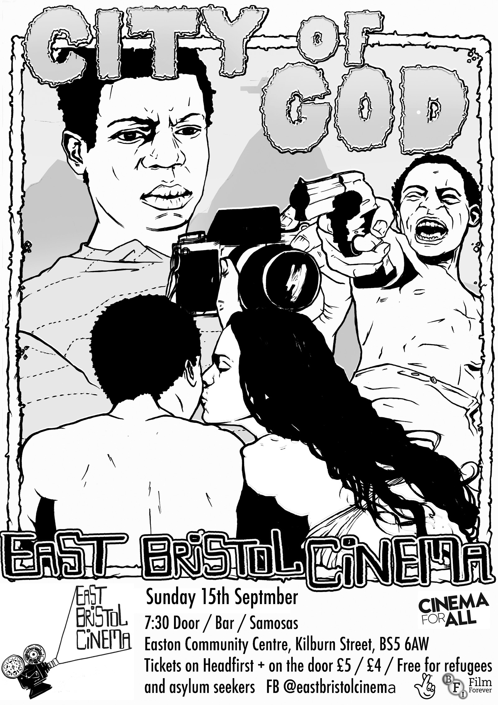 East Bristol Cinema presents... City of God at Easton Community Centre