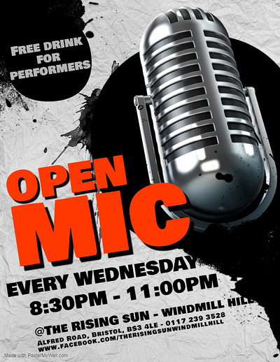Open Mic at The Rising Sun - Windmill Hill at The Rising Sun