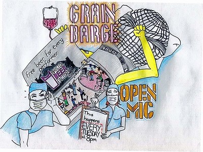 Open Mic at The Grain Barge