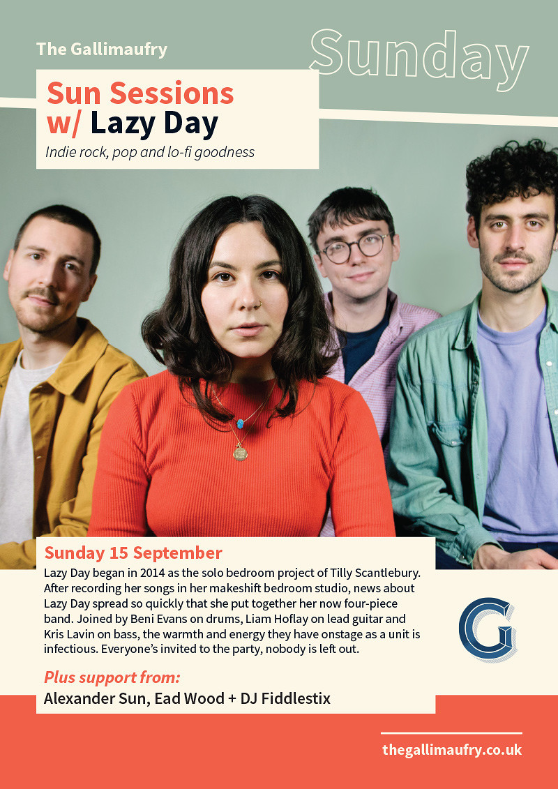 Sun Sessions - Lazy Day at The Gallimaufry