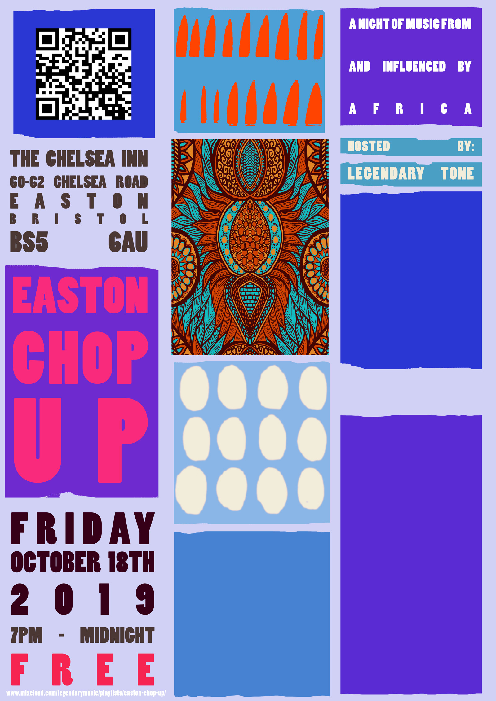 Easton Chop Up at The Chelsea Inn, Easton