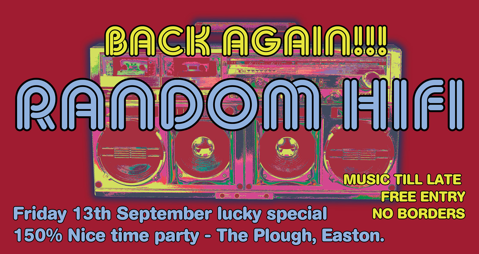 Random HiFi at The Plough at The Plough Inn