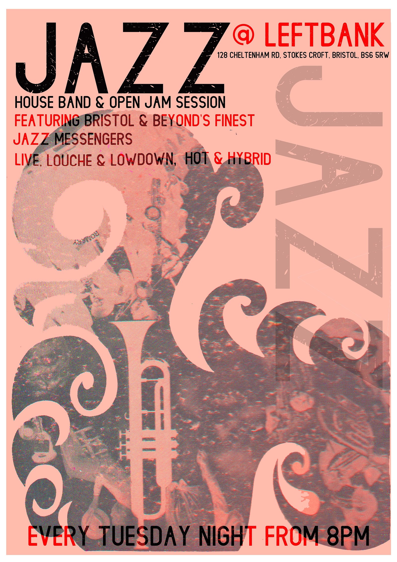 JAZZ SESSION with ADAM STOKES & GUESTS at LEFTBANK