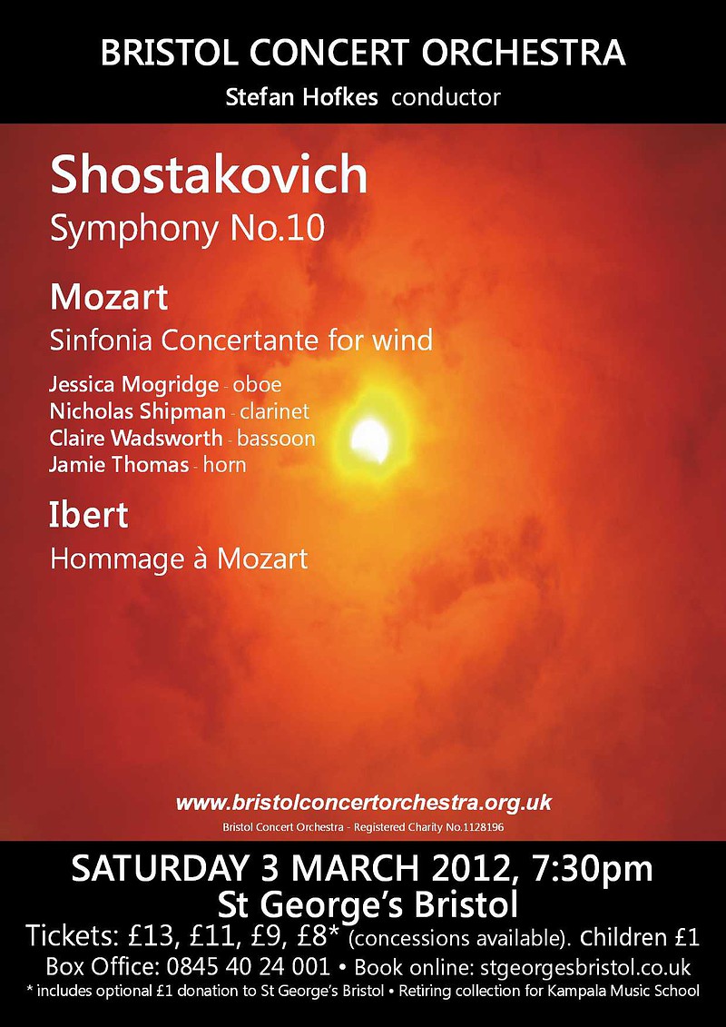 Bristol Concert Orchestra at St George's Bristol