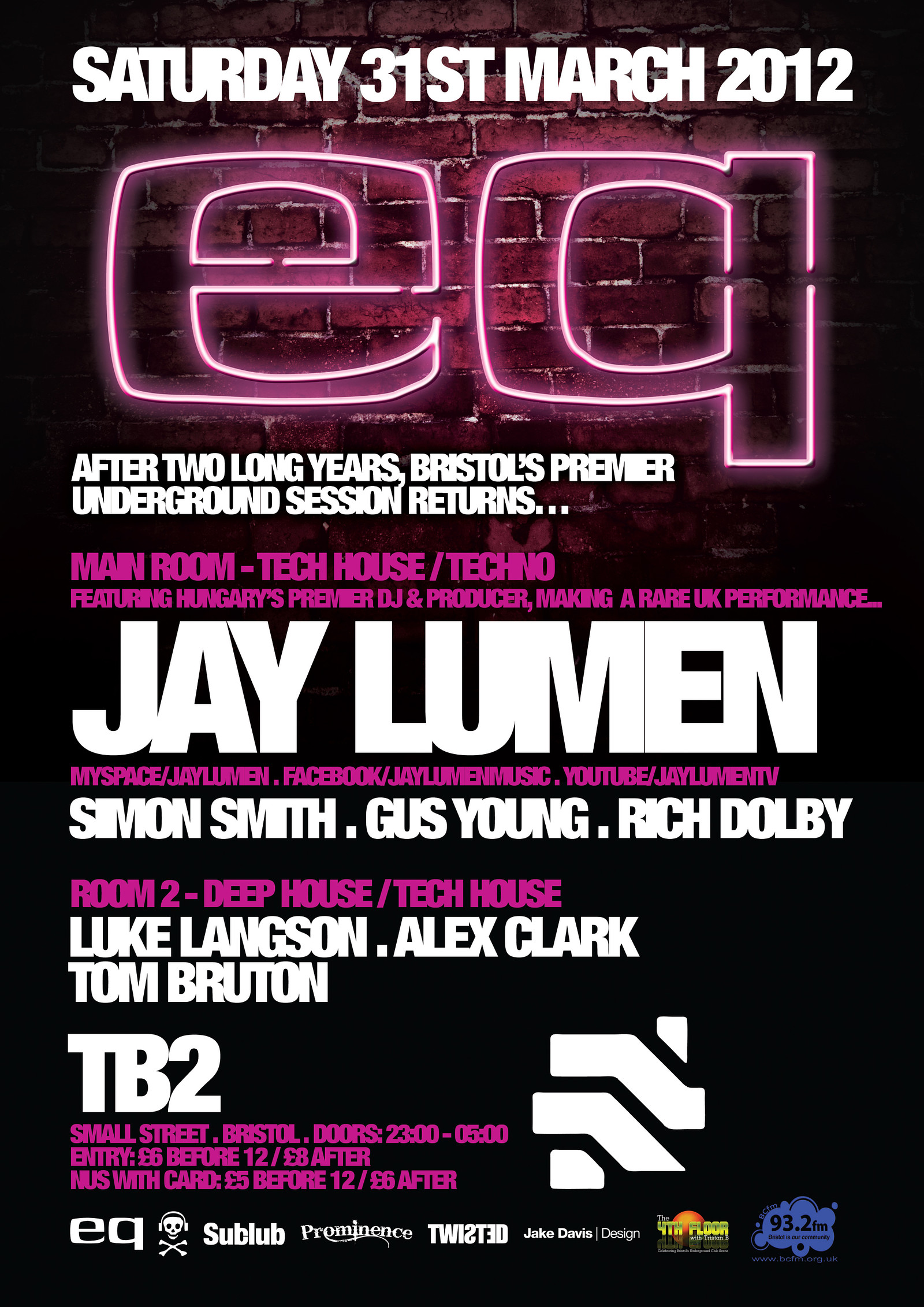 Eq'the Return' With Jay Lumen at Timbuk2