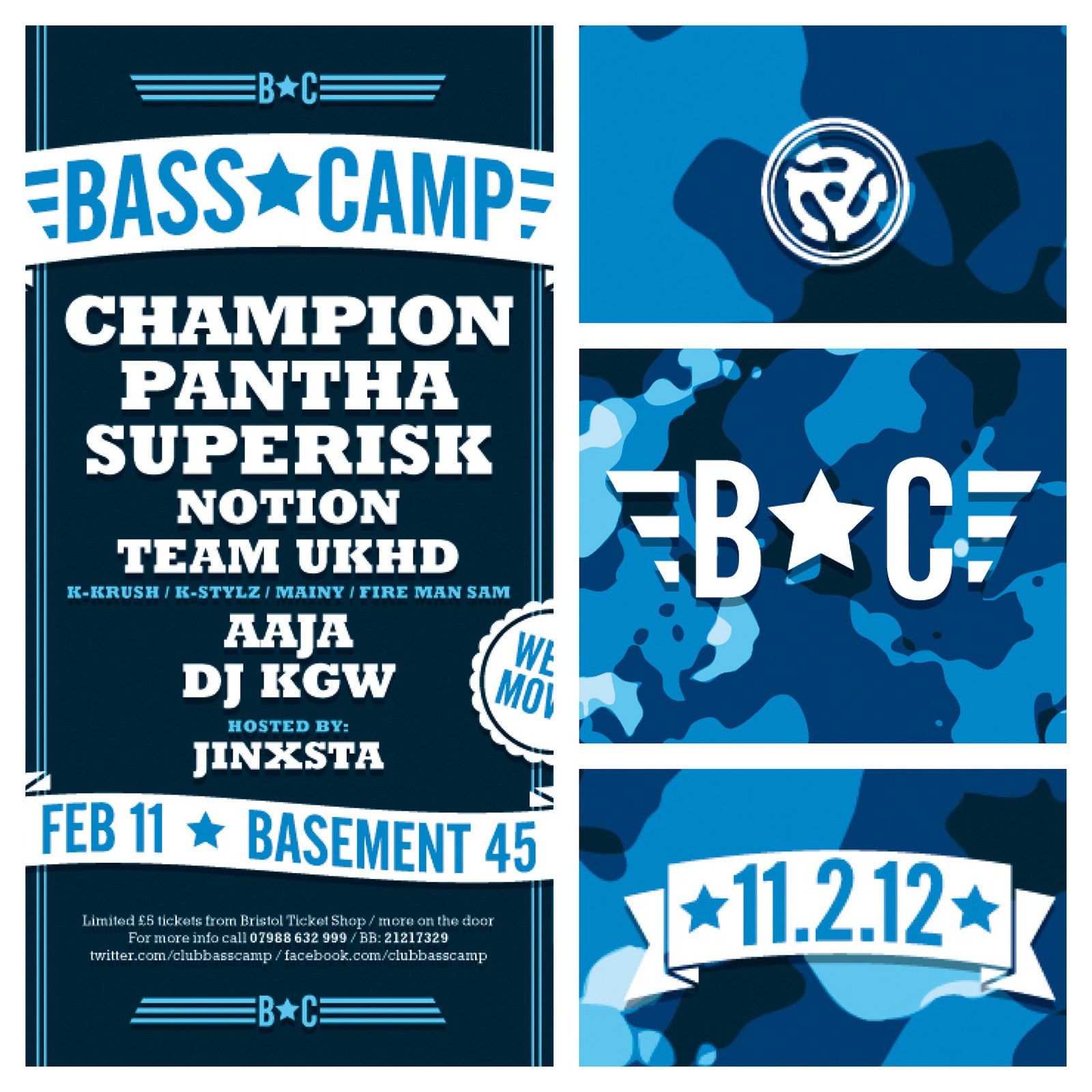 Bass Camp at Basement 45