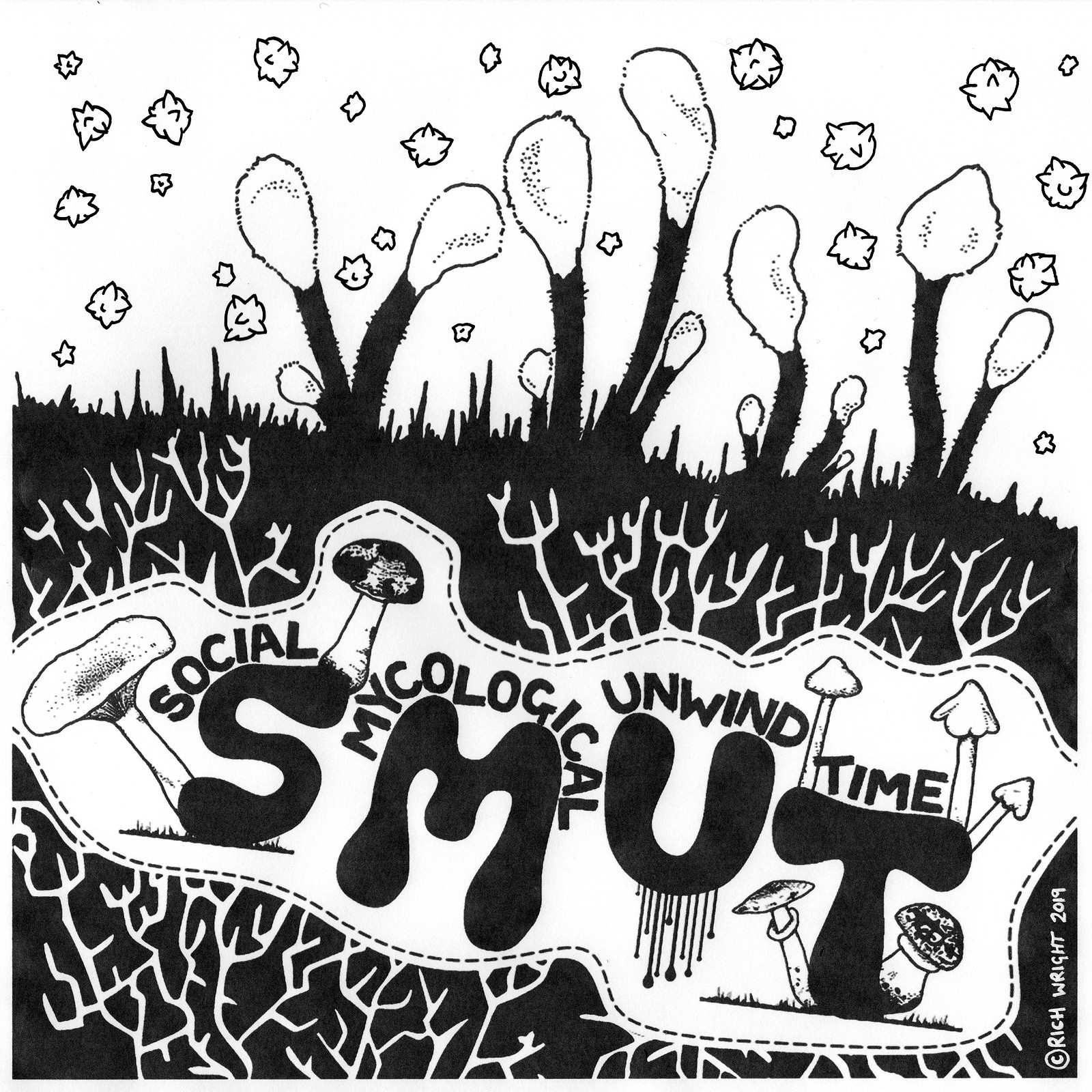 Social Mycological Unwind Time - SMUT at The Cube