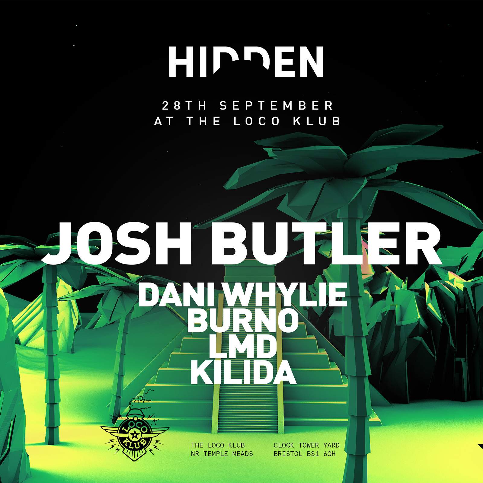 Hidden's Lost City with Josh Butler at Loco Klub