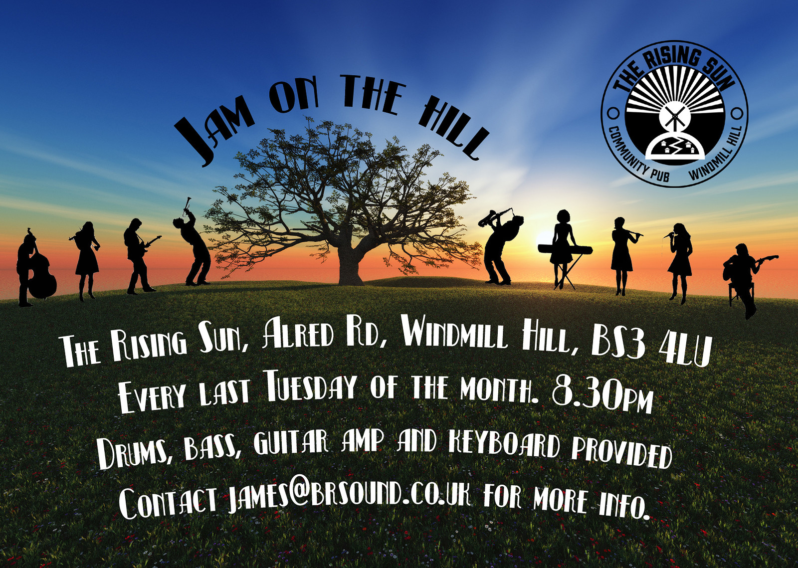 The Rising Sun Jam On The Hill at The Rising Sun, Windmill Hill