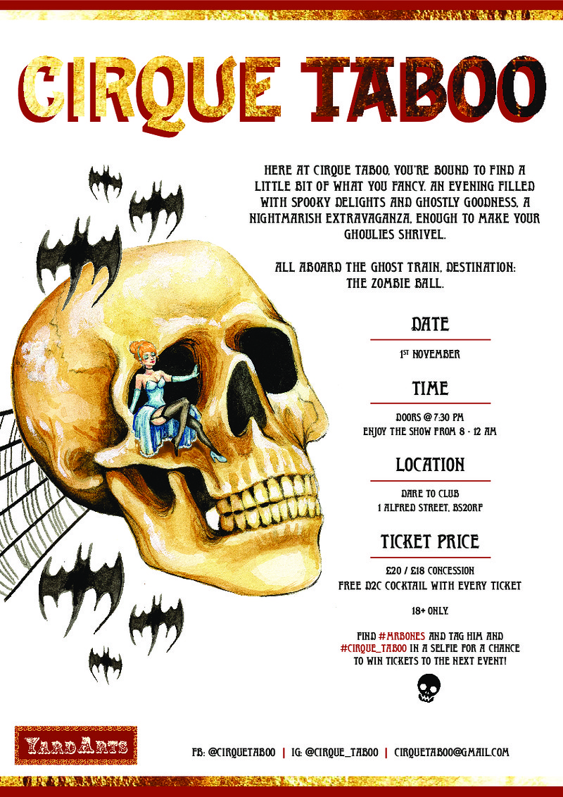 Ghost Train to the Zombie Ball at Dare to Club