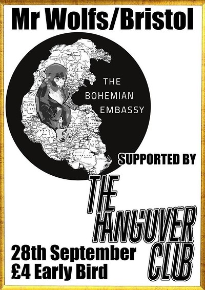 The Bohemian Embassy + Hangover Club // Asian Hawk at Mr Wolfs