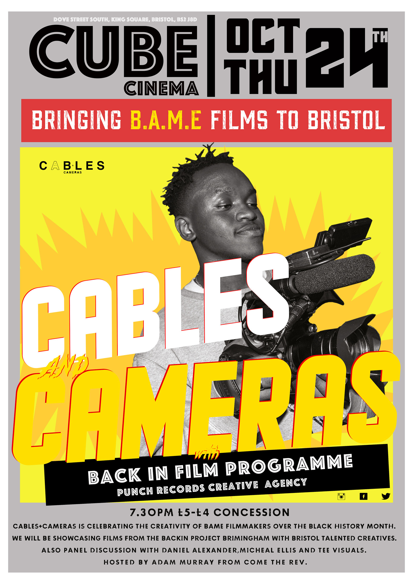 CABLES+CAMERAS at The Cube