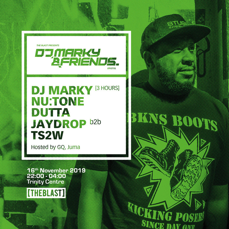 The Blast present DJ Marky & Friends - Bristol at The Trinity Centre