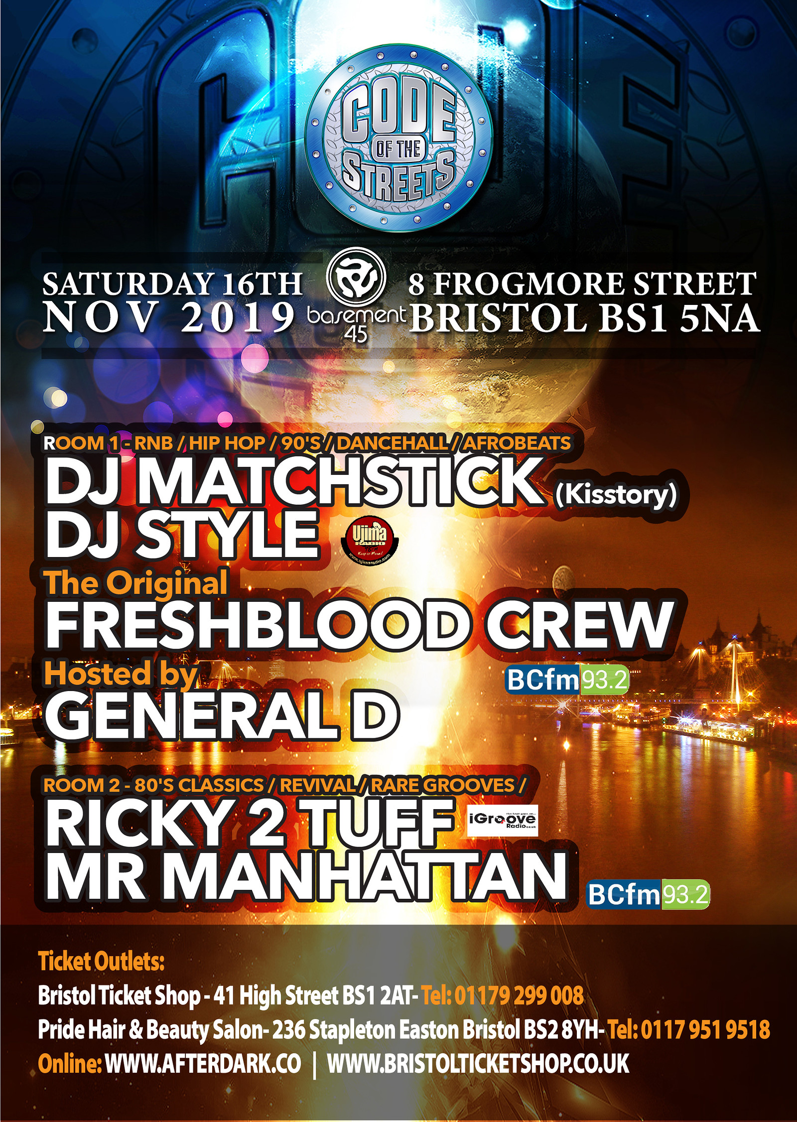 Code of the Streets at Basement 45