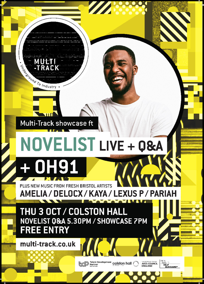 Multi-Track Showcase ft. Novelist & OH91 at Colston Hall Foyer